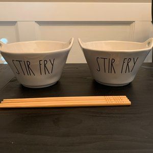 Rae Dunn Stir Fry Bowls